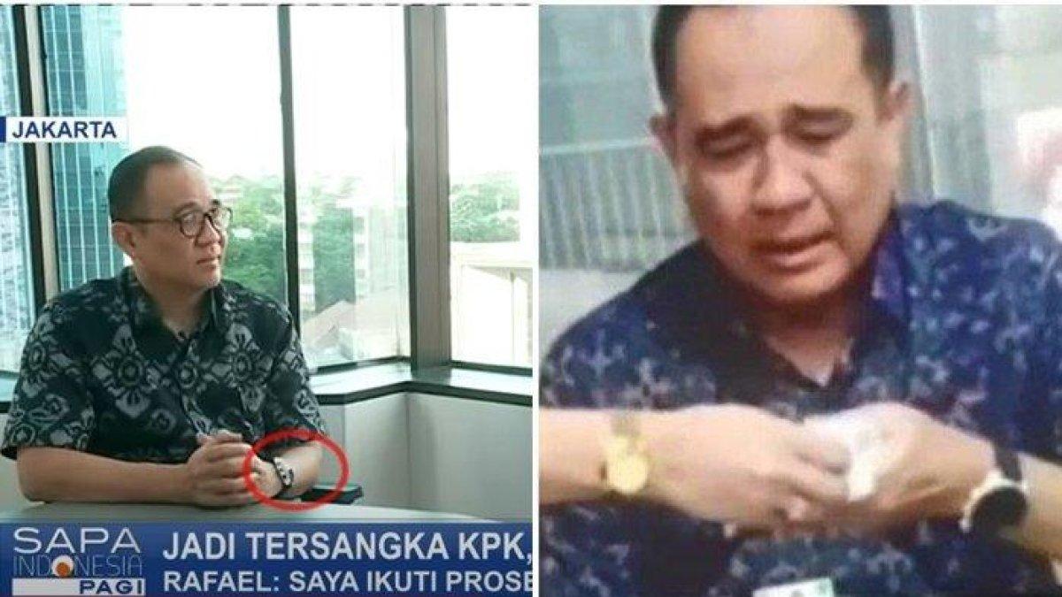 Rafael Alun Ngaku Sulit Makan, Harga Jam Tangan Jadi Sorotan, Disebut Belasan Hingga Puluhan Juta