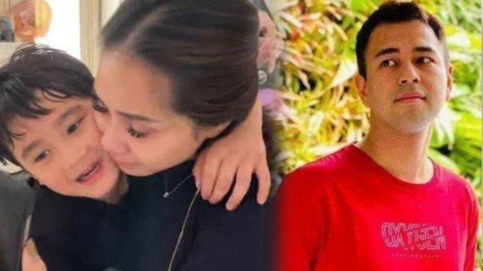 Nagita Slavina nangis saat tau Rafathar kena tonjok hingga biru, sedangkan Raffi Ahmad justru menyuruh sang anak menonjok temannya balik