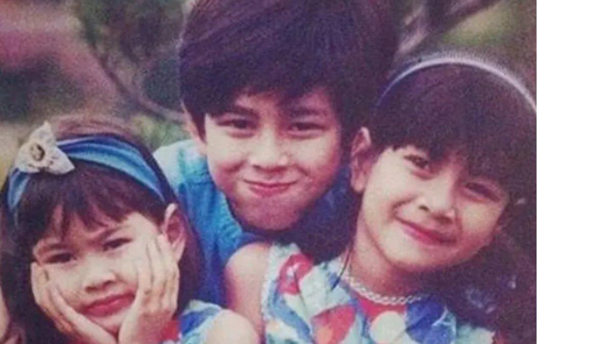 Raffi Ahmad dan adik-adiknya