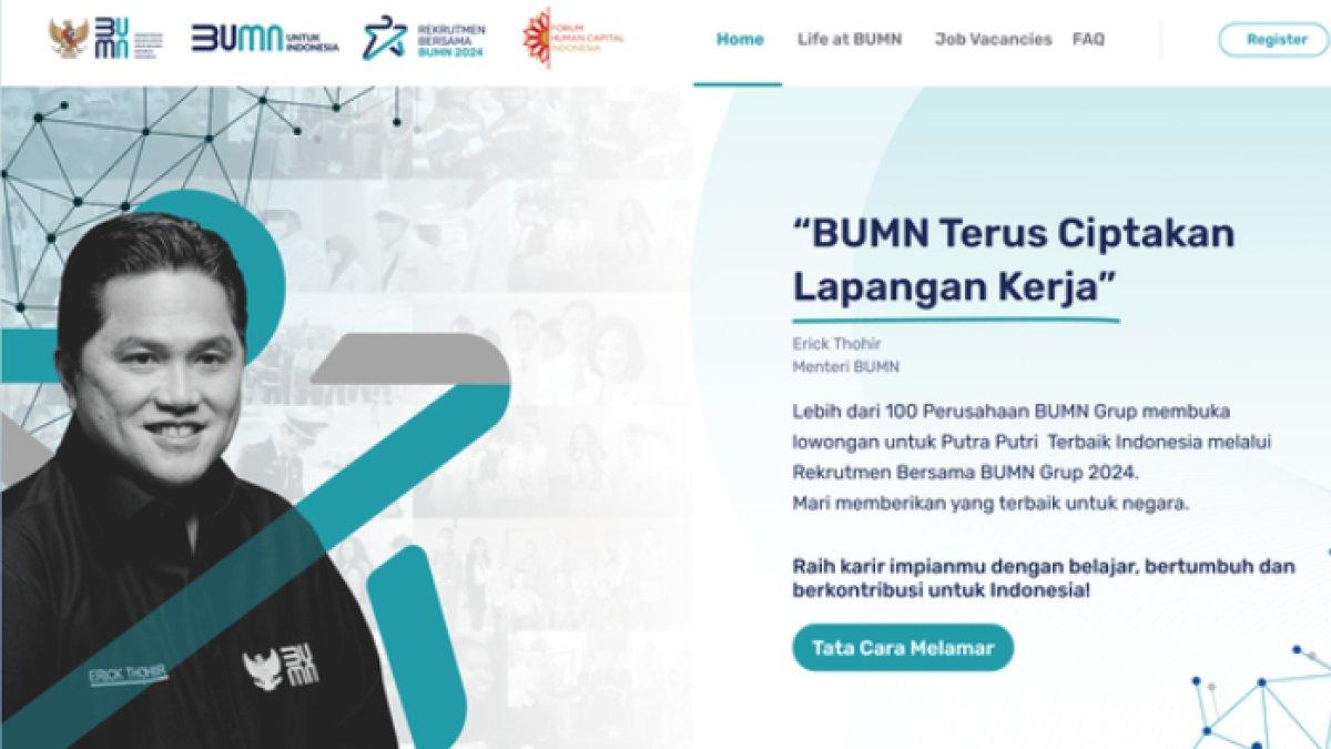 Rekrutmen bersama BUMN 2024.