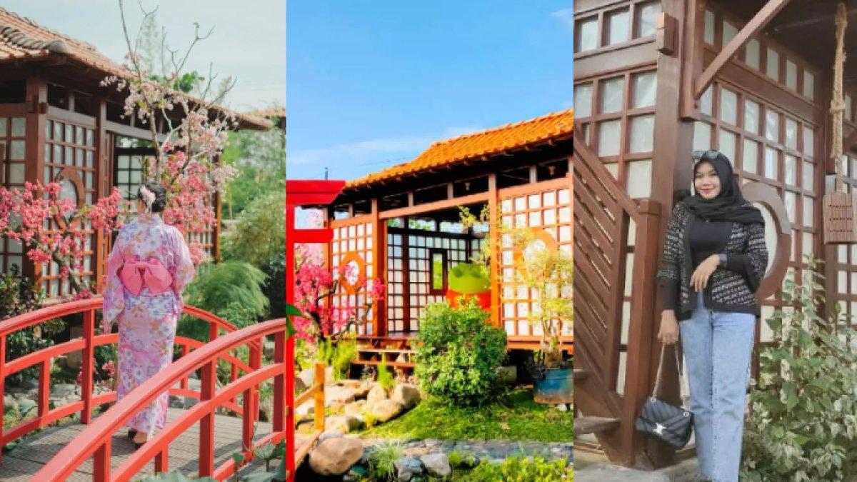 REKOMENDASI RESTORAN KLATEN: Spot foto ala Jepang yang ada di nDalem nJanti Garden Resto Klaten
