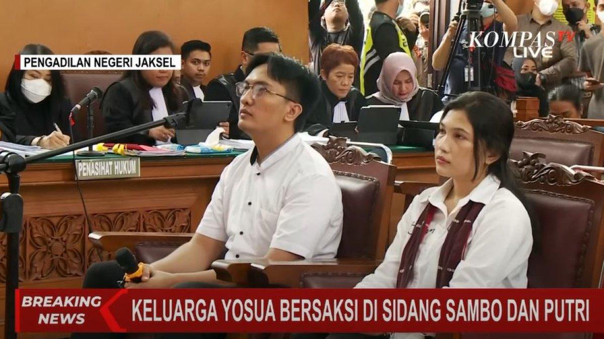 Reza Hutabarat adik Brigadir J jadi saksi di persidangan