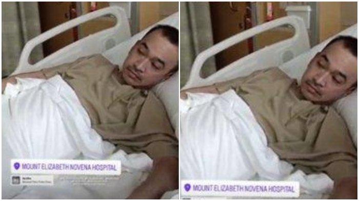 Ruben Onsu menjalani perawatan di Rumah Sakit Mount Elizabeth Singapura
