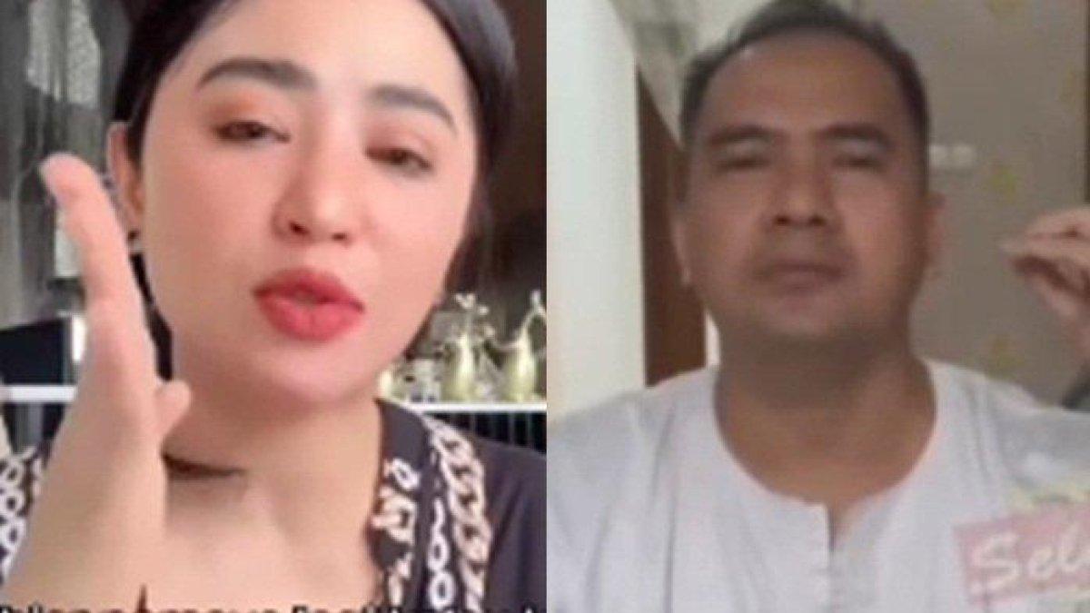 Saipul Jamil dan Dewi Perssik bersitenggang