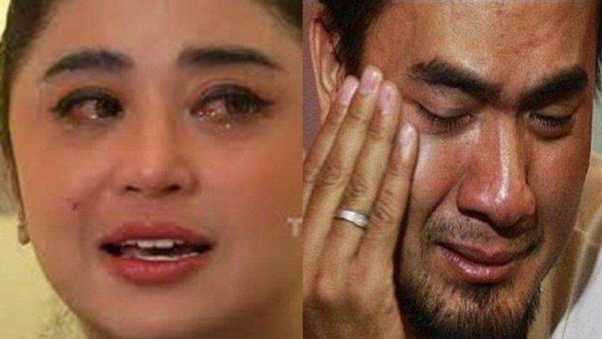 Saipul Jamil dan Dewi Perssik bersitenggang