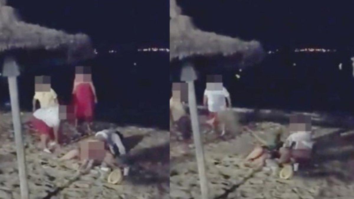 Sejoli nekat bersetubuh di tepi pantai, dipergoki turis lain namun tak peduli, sudah digebuki dan diteriaki namun tetap abai.
