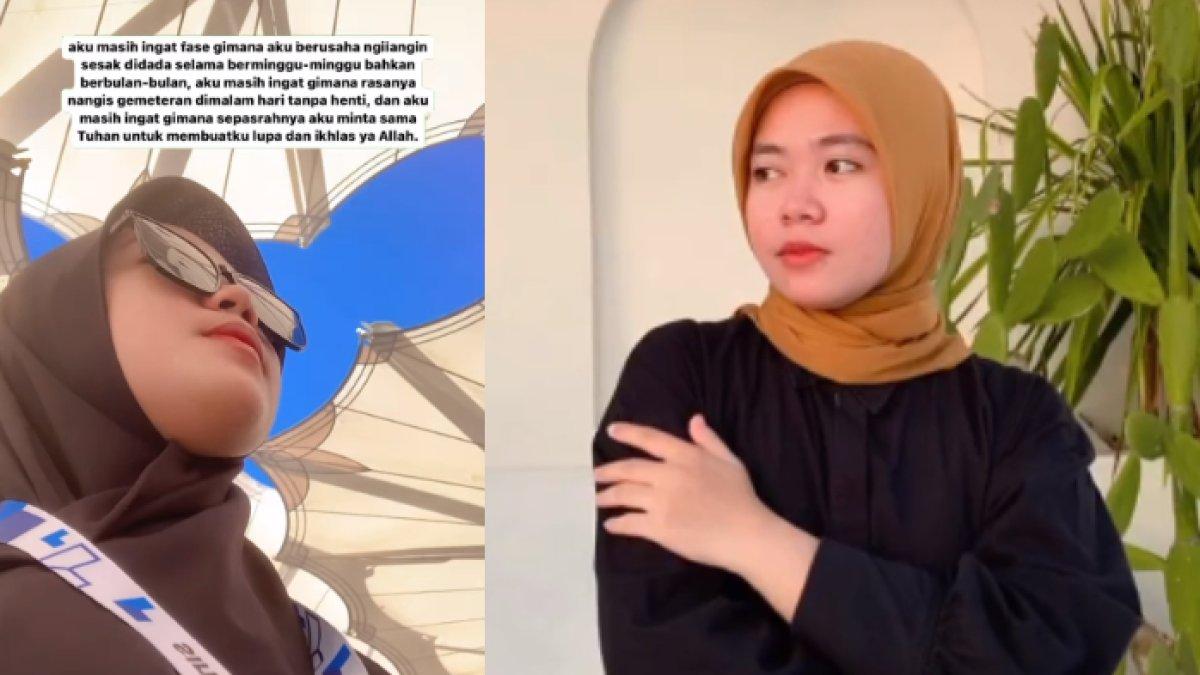 Setelah berhasil bongkar kasus perselingkuhan suami dan ibu kandungnya, wanita ini panjatkan doa khusus saat umroh.