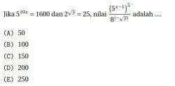 Soal 5 contoh soal simak UI
