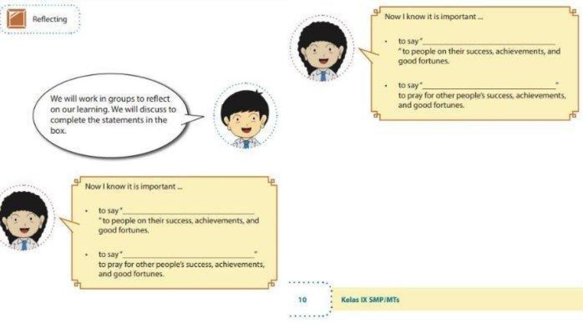 Soal halaman 10 bahasa inggris kelas 9 ()