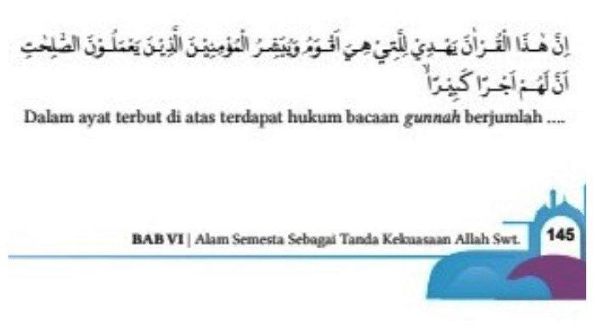 Soal nomor 4 buku PAI kelas 7 halaman 145 Kurikulum Merdeka.