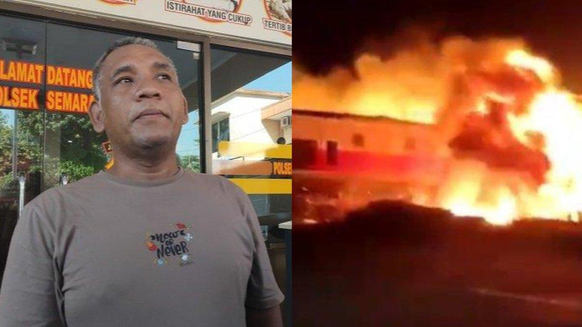 Sopir truk bantah tudingan kabur usai ditabrak kereta api di Semarang