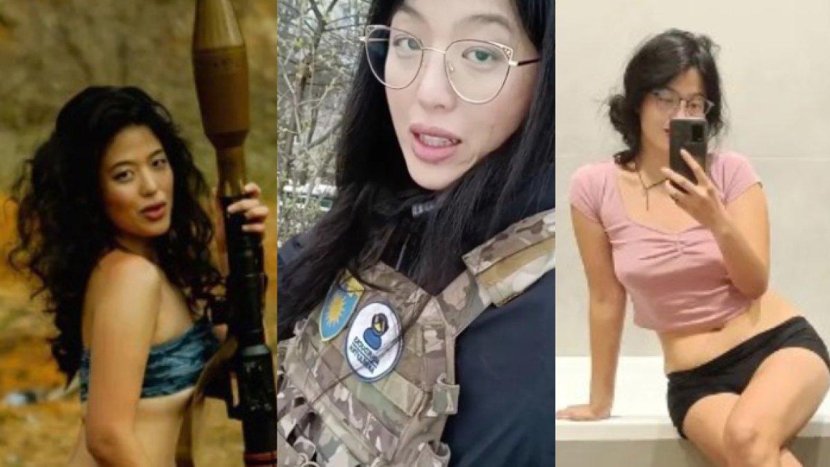 SOSOK model yang rela membuat video syur agar tentara semangat berperang