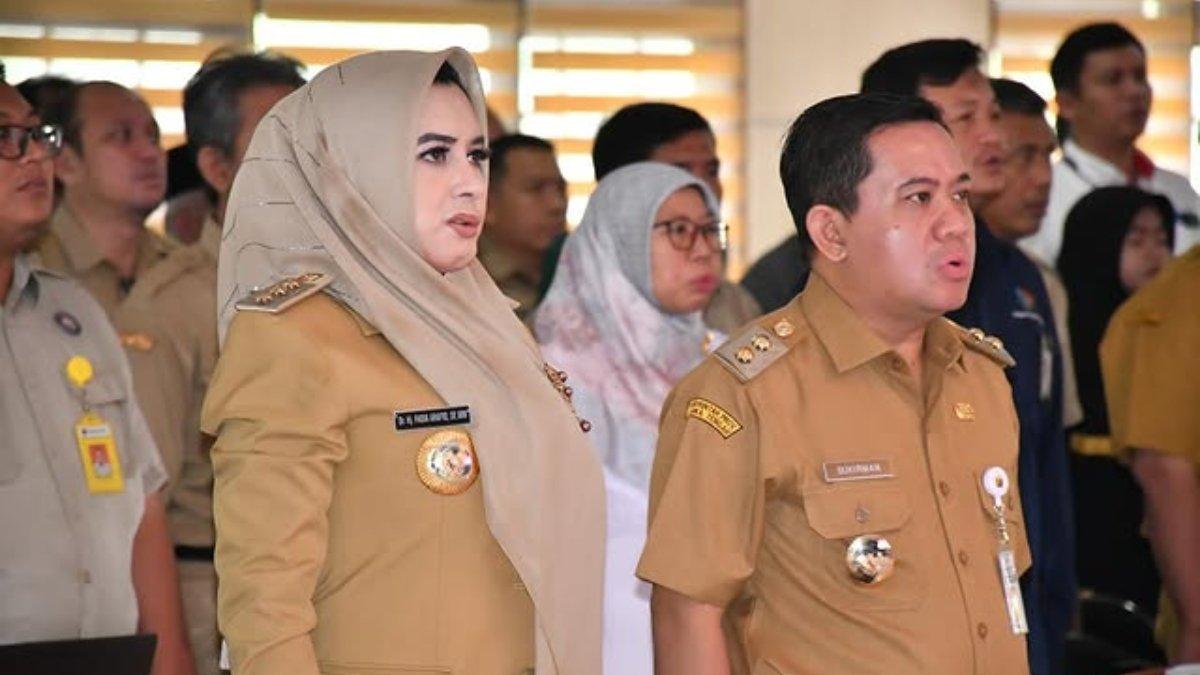 SOSOK WAKIL BUPATI - Potret Sukirman dan Fadia Arafiq diunduh dari Instagram (2/6/2025). Sukirman (kanan) saat berjejeran dengan Fadia Arafiq Bupati Pekalongan 2025.