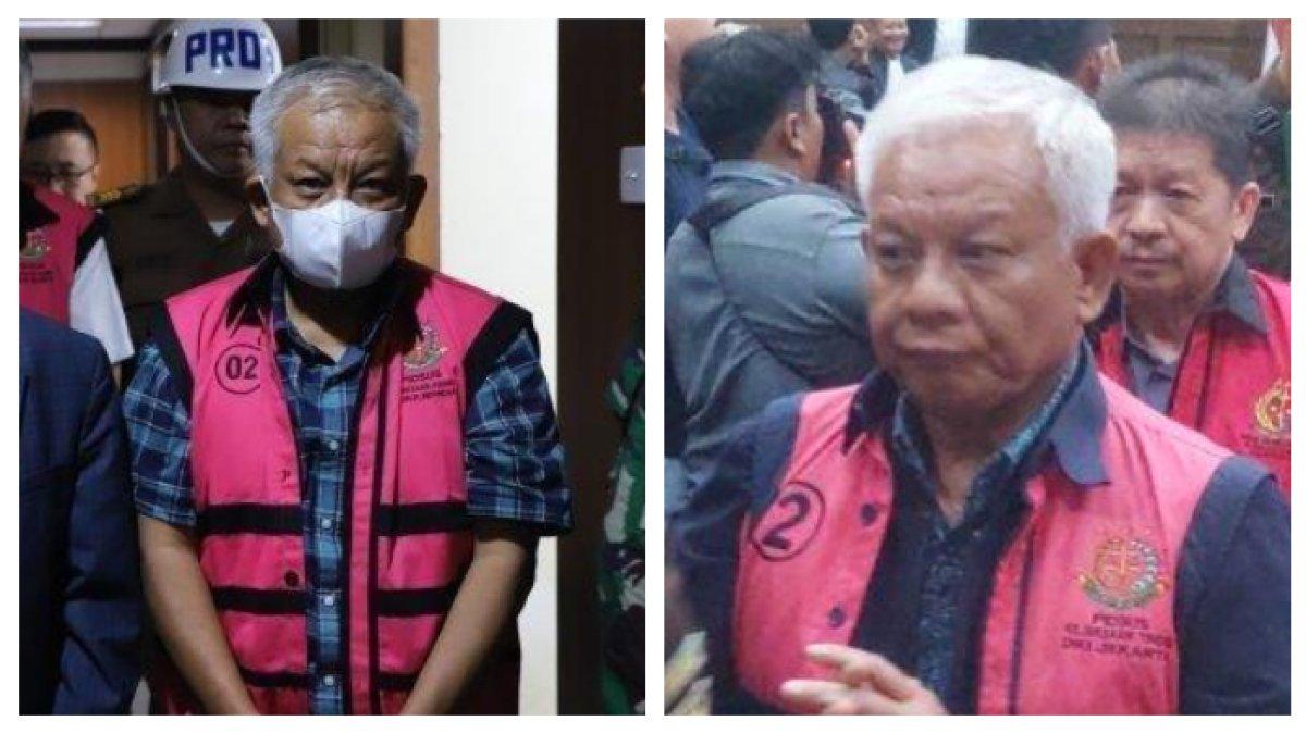 KASUS KORUPSI TIMAH - Suparta, Dirut PT Refined Bangka Tin (RBT) saat hendak menjalani sidang perkara korupsi tata niaga timah. Ia meninggal dunia di Rumah Sakit Umum Daerah (RSUD) Cibinong pada Senin (28/4/2025) sekitar pukul 18.05 WIB.