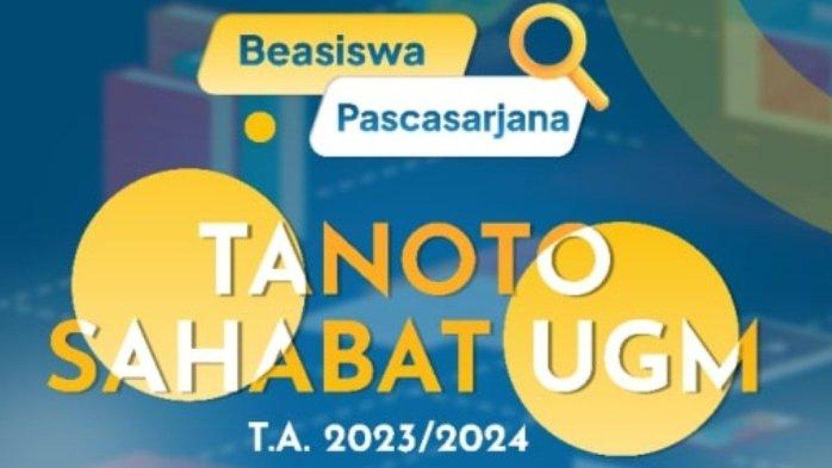 Berikut syarat daftar Beasiswa Tanoto Sahabat UGM bagi mahasiswa S2, beri bantuan biaya hidup senilai Rp 15 juta.