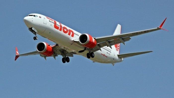 Ilustrasi Pesawat Lion Air.