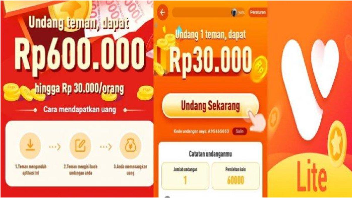 Tampilan aplikasi LIKEit Lite
