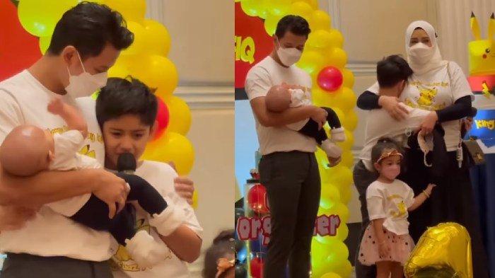 Potret kedekatan King Faaz dan Sonny Septian, ayah sambung serasa ayah kandung.