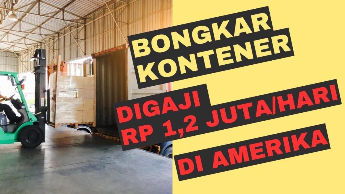 TKI di Amerika Serikat kapok jadi kuli bongkar muat.