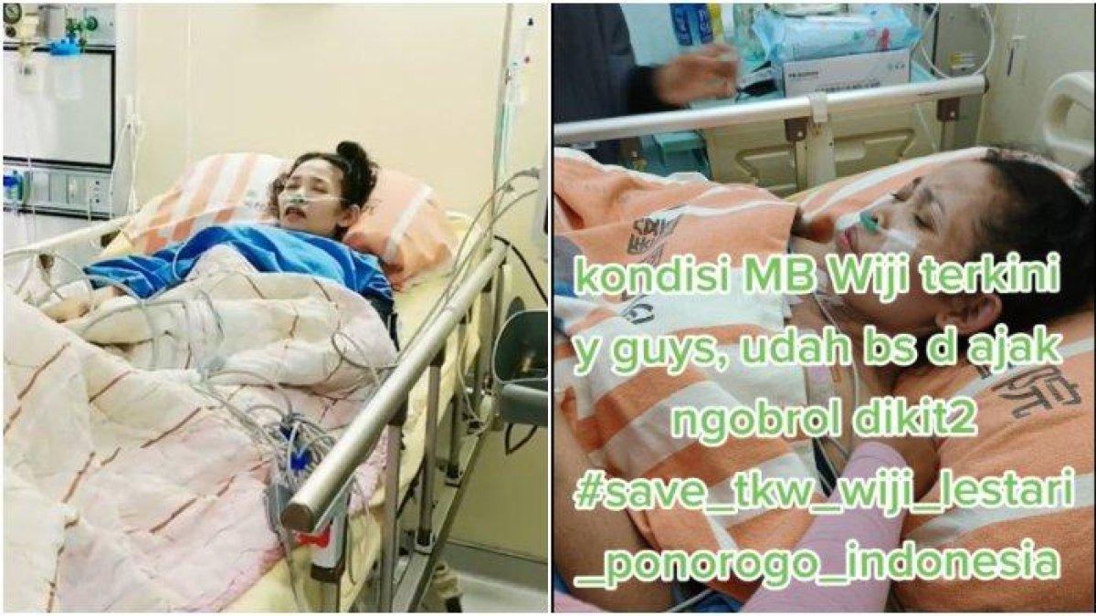 TKI Ilegal di Taiwan Wiji Lestari derita kanker