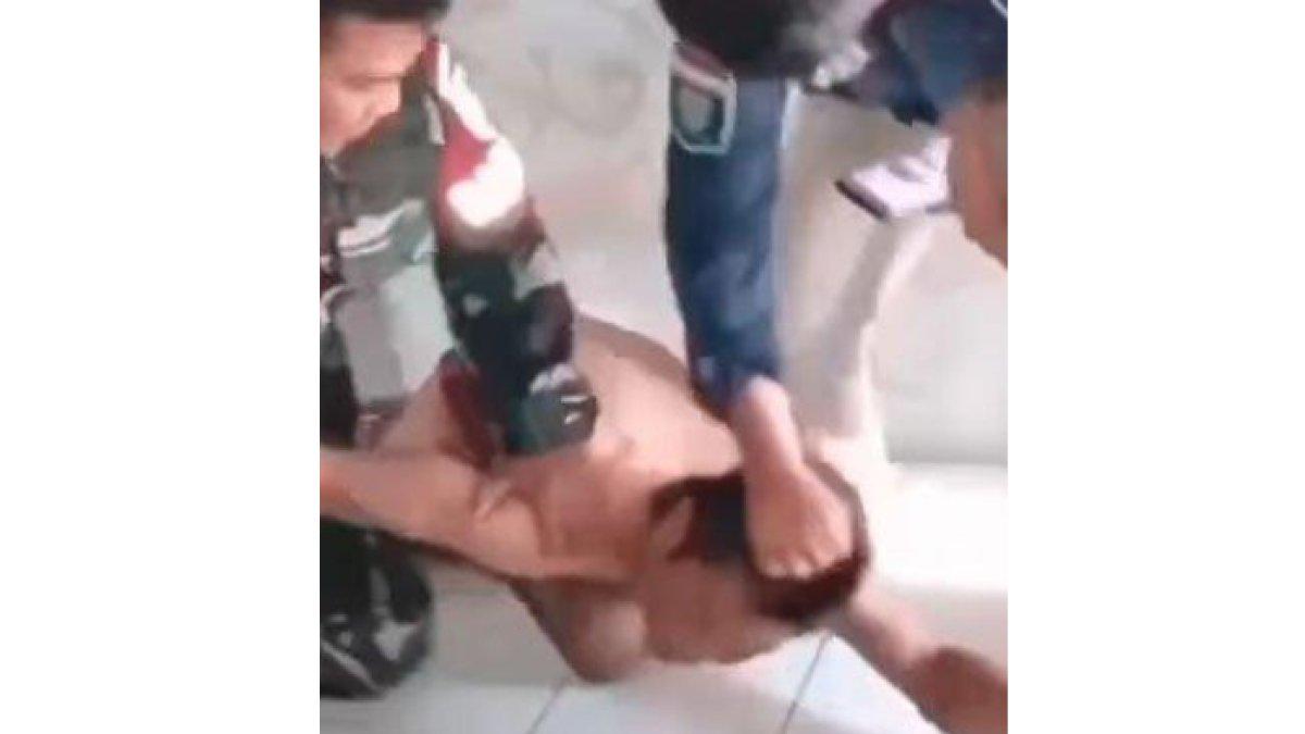 TNI amankan pelaku.