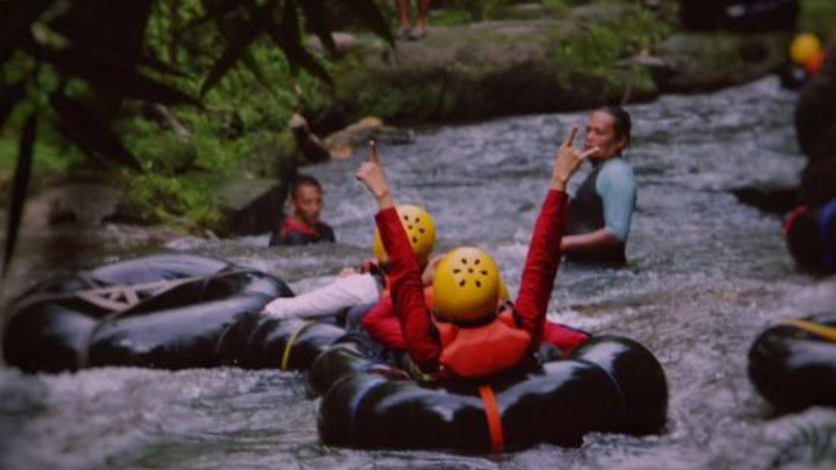 WISATA TUBING KLATEN - Tubing Pusur Adventure bisa menjadi pilihan saat olahraga air di Klaten.