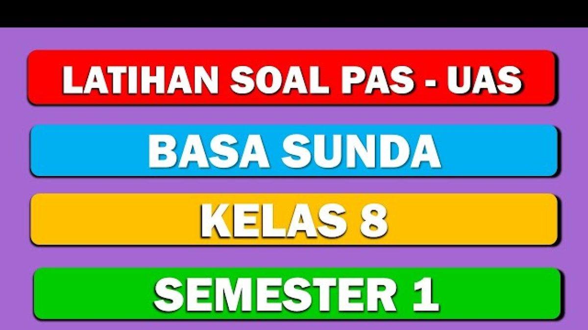Download soal bahasa sunda kelas 8 semester 2