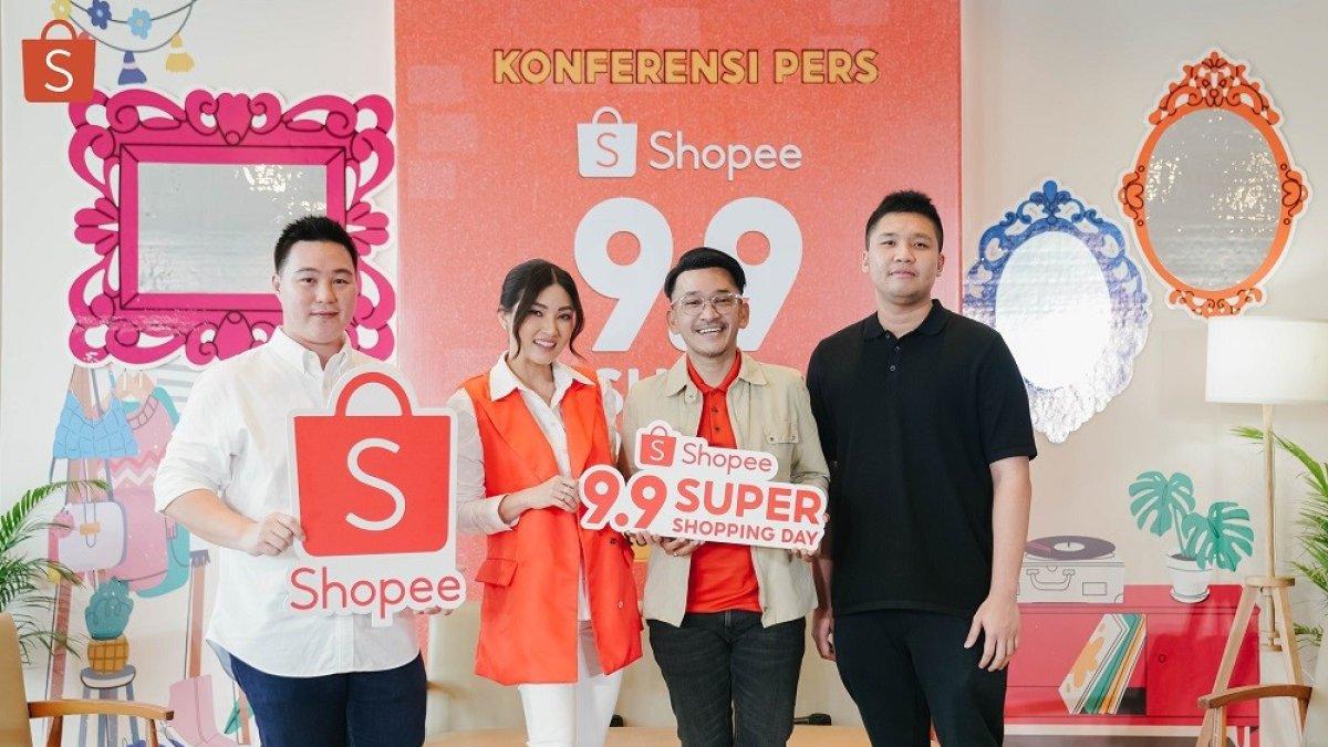 Ruben Onsu dan Sarwendah promosi Shopee