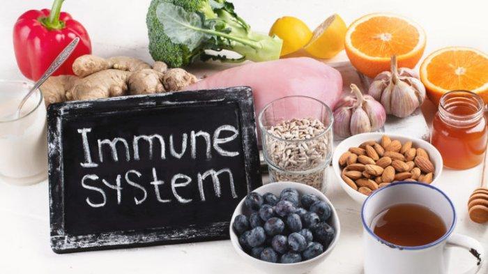 Berbagai nutrisi untuk membangun sistem kekebalan tubuh, ampuh menangkal serangan berbagai viruS,- Jawaban soal 'Menerapkan pola makan bergizi seimbang artinya?' dalam Post Test Modul 2 Masalah Gizi Remaja.