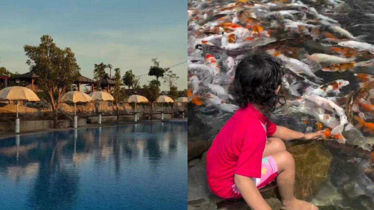 OBYEK WISATA KLATEN: Kolam renang yang modern dan wisata sungai alami di Watergong Klaten