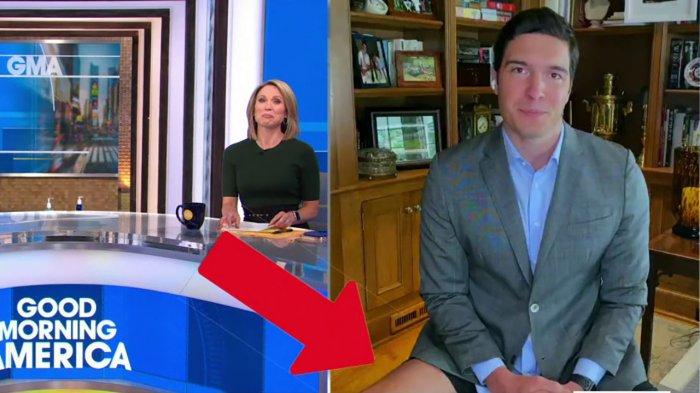 GARA-GARA Corona Reporter TV Ini Laporan dari Rumah, Tapi Kepergok ...