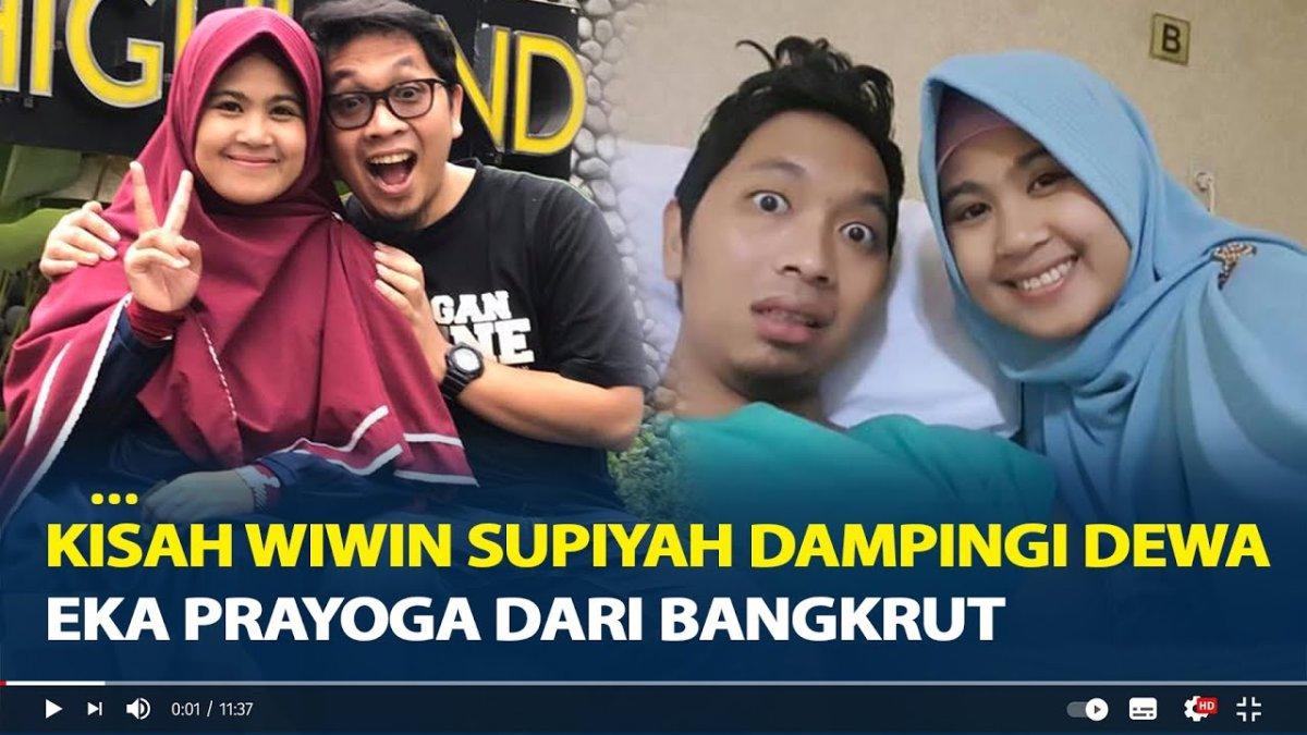 Wiwin Supiyah dan suami, Dewa Eka Prayoga
