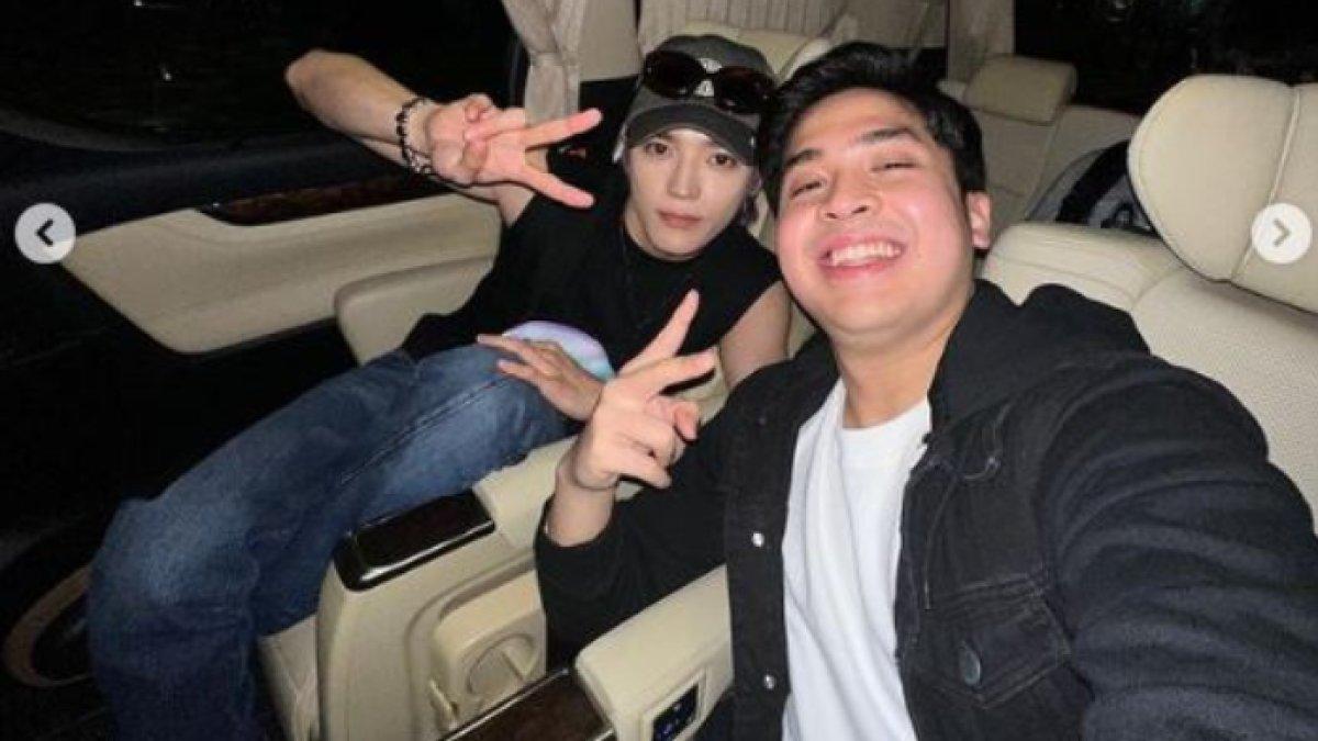 YouTuber Jerome Polin dan Taeyong NCT.
