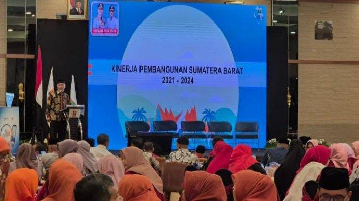 PROGRAM GALEH BABELOK - Gubernur Sumatera Barat (Sumbar), Mahyeldi Ansharullah promosikan potensi daerah kepada para perantau Minang di Provinsi Riau melalui program 