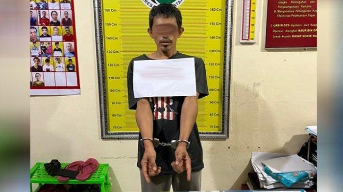 Satresnarkoba Polres Kuansing tangkap pengedar saat tunggu pembeli di depan masjid