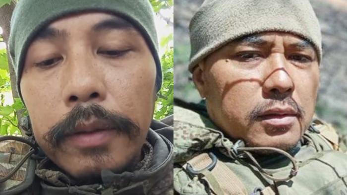 EKS MARINIR AL: Satria Arta Kumbara, mantan prajurit marinir TNI AL yang yang bergabung dengan tentara Rusia kini mengaku ingin pulang ke Indonesia.