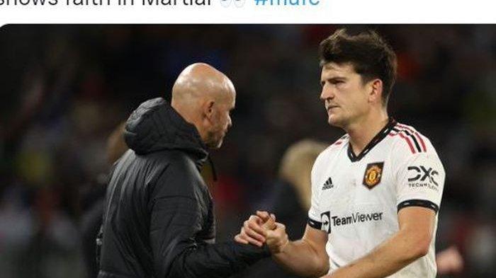 Pelatih Man Utd, Erik ten Hag beri pernyataan yang sikat Harry Maguire bahwa kapten tim berjulukan Setan Merah atau Manchester United, yang bukan jaminan akan membuat seorang pemain pasti merumput.