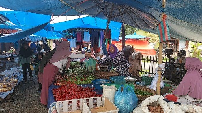 Harga Cabai Rp40 Ribu di Pasar Inpres Sijunjung, Pedagang Sebut Stabil