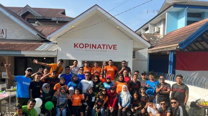 Suasana semarak perayaan HUT ke 5 Karambia Runner yang dihelat di Kota Padang pada Sabtu (2/9/2023)