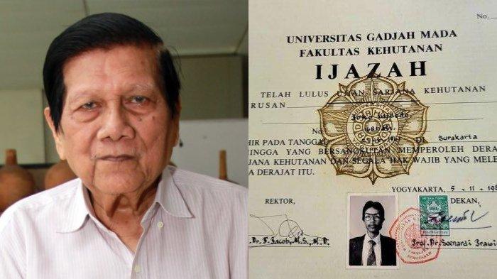 Profil Soenardi Prawirohatmodjo, Eks Dekan Fakultas Kehutanan UGM yang Tandatangani Ijazah Jokowi