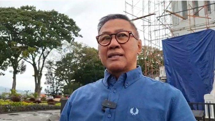 PERMASALAHAN BATAS WILAYAH : Wako Bukittinggi, Ramlan Nurmatias saat diwawancarai beberapa waktu lalu. Pemkab Agam dan Pemko Bukittinggi sepakat menyelesaikan permasalahan batas wilayah secara baik dan kekeluargaan.