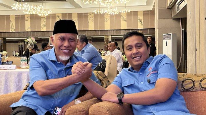 Pasangan Mahyeldi - Vasco Ruseimy resmi ditetapkan sebagai Gubernur dan Wakil Gubernur Sumatera Barat (Sumbar) periode 2025-2030, Kamis (9/1/2025).