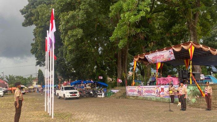 Penutupan Jambore Cabang ke V tahun 2024 oleh Kepala Dinas Pemuda dan Olahraga, Media Fitra selaku anggota Mabicab Gerakan Pramuka Pasaman Barat