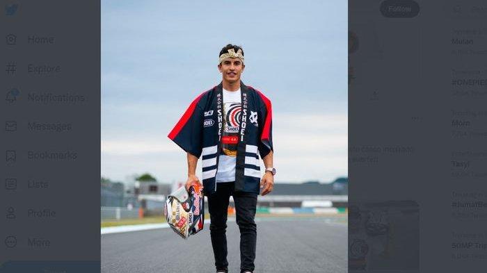 Pembalap Repsol Honda, Marc Marquez mengharapkan adanya keberuntungan dengan memakai helm spesial pada MotoGP Jepang 2022.