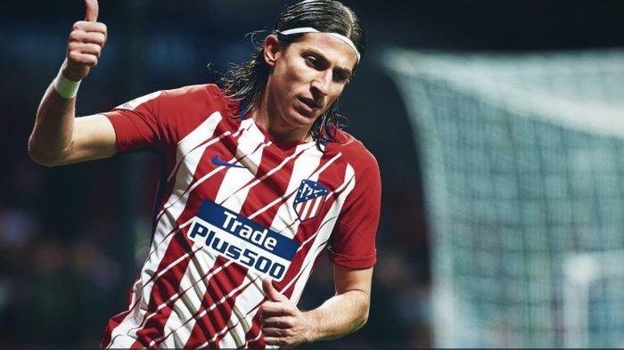 Bek kiri Atletico Madrid, Filipe Luis