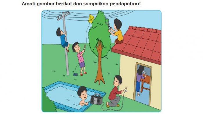 Kunci Jawaban Tema 2 Kelas 4 Halaman 2 3 4: Apa yang Diceritakan Gambar