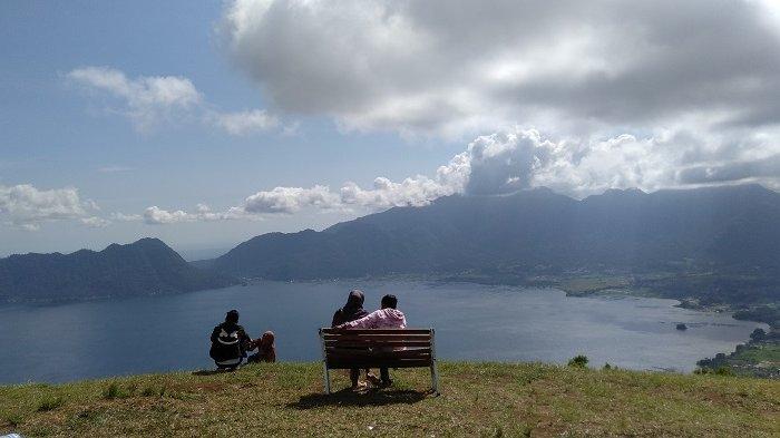 Suasana Lawang Park Adventure, Kabupaten Agam, Sumatera Barat, Minggu (6/6/2021) siang.