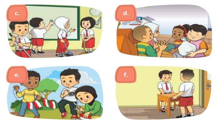 ILUSTRASI SOAL - Pendidikan Pancasila kelas 3 SD halaman 31-32 Kurikulum Merdeka, Ayo Mengamati.