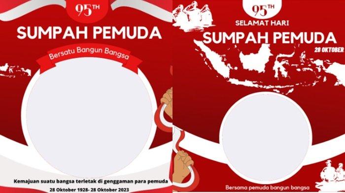 Inilah kumpulan link Twibbon Hari Sumpah Pemuda 28 Oktober 2023, gratis tanpa watermark.