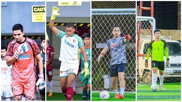 4 KIPER SFC - Inilah 4 penjaga gawang Sriwijaya FC siap mengarungi kompetisi Pegadaian Liga 2 2025/26 nanti 
yakni: Try Hamdani, Hendra Molle, Rangga Pratama, dan Muhammad Bintang Negara.